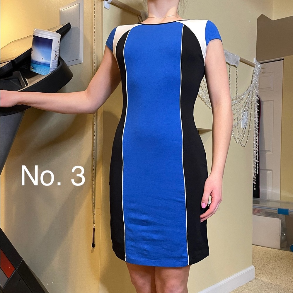 Express color block dress